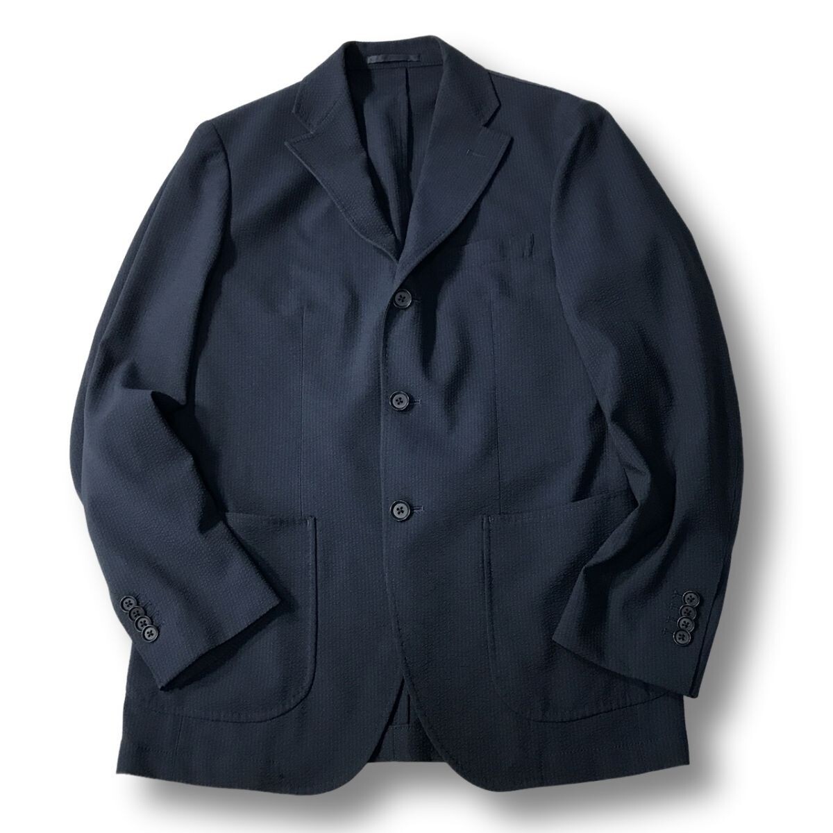《良品◎》Salon de GW RING JACKET リングヂャケット★テーラードジャケット*ブレザー*ネイビー*サイズS(MA11984)◆S60