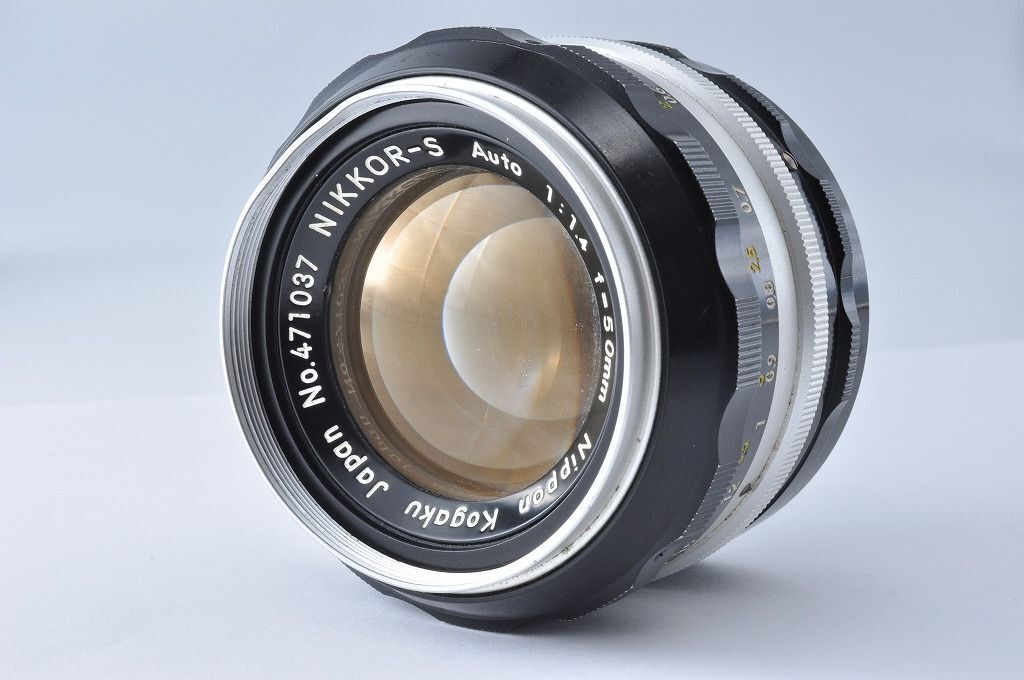 Nikon Nikkor-S Auto 50mm F1.4 非Ai 標準単焦点 オールドレンズ＃1660