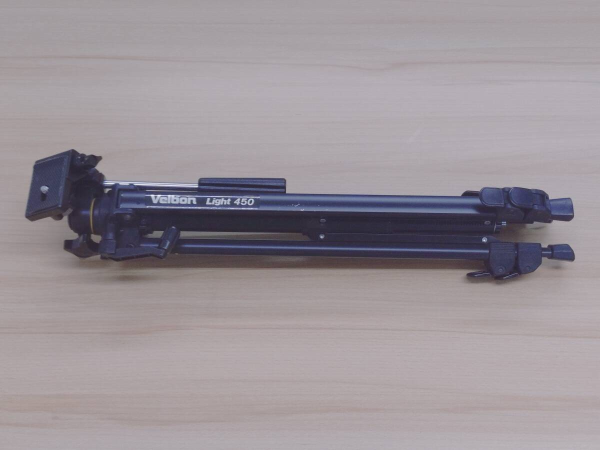 Velbon ベルボン Light 450 PH-346 カメラ三脚 3WAY雲台付 アルミ三脚 #1645