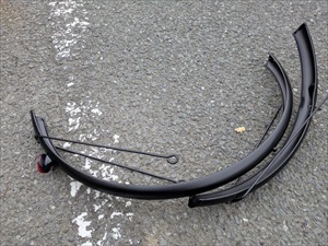 新品　自転車パ－ツ　前後フェンダ－　セット　27インチ　現状品　10162620-46183