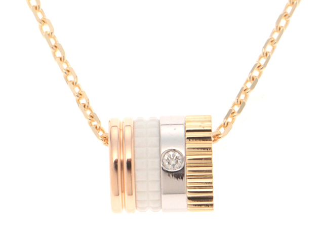 Boucheron ブシュロン ジュエリー キャトルホワイトスモールNC/4カラー/D/5.4g JPN00550 K18【中古】471