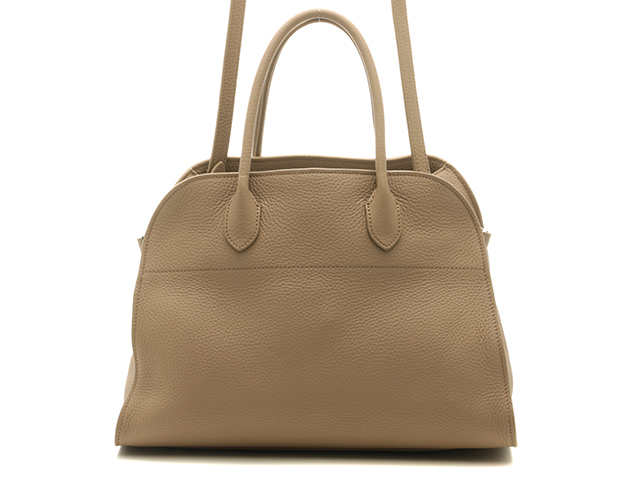 SELLECTION セレクション THE ROW ザロウ ソフトマルゴー12 W1586L133DTPL ショルダーバッグ カーフ ダークトープ 【207】2147300426173