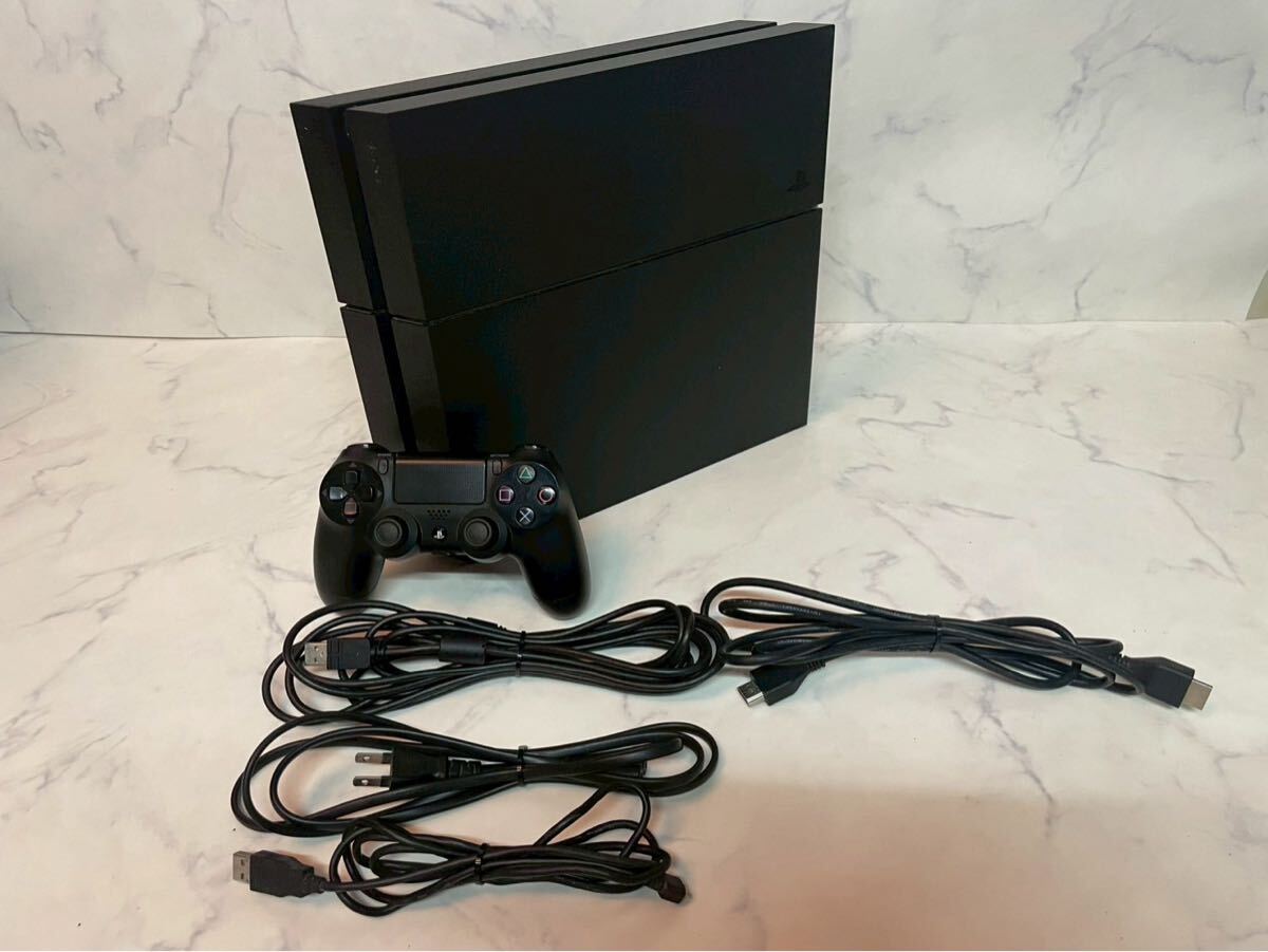PlayStation4 プレイステーション4 PS4 プレステ4 SONY ソニー ジェットブラック コントローラー CUH-1200A 通電確認済み