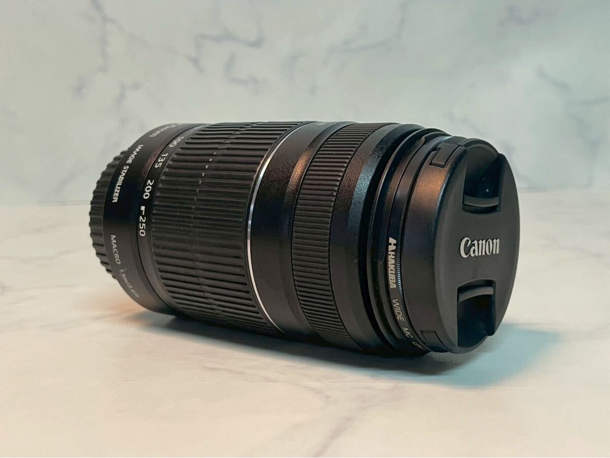 Canon キャノン EF-S55-250mm F4-5.6 IS II 望遠ズームレンズ 手ブレ補正機構搭載 UDレンズ