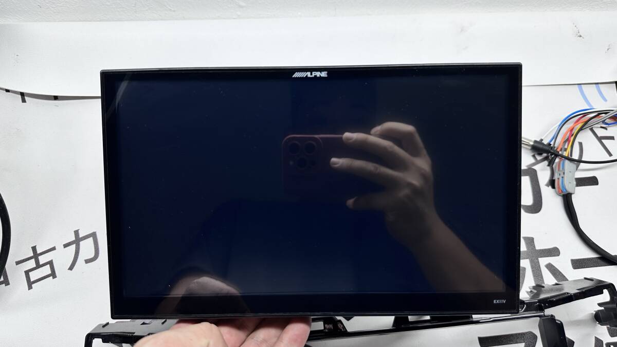 ALPINE【EX11V】KTD-EX11V-AL2-BCKD カーナビゲーション 動作正常（63）