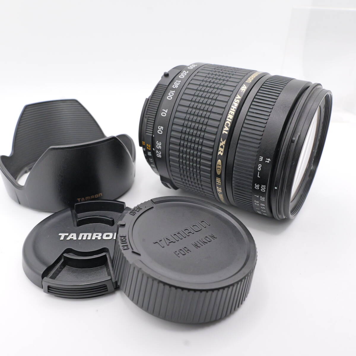 【かめら屋】美品 TAMRON タムロン AF 28-300mm F3.5-6.3 XR LD ASPHERICAL IF MACRO A06 for NIKON ニコンFマウント用 動作確認済 y207