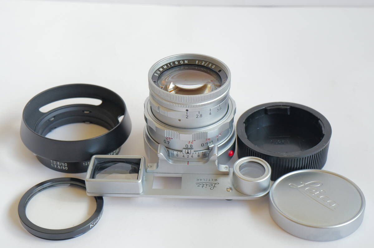 Leica DR Summicron 1:2/50 235XXXX 最終ロット ライカ ズミクロン 50mm F2 dual range
