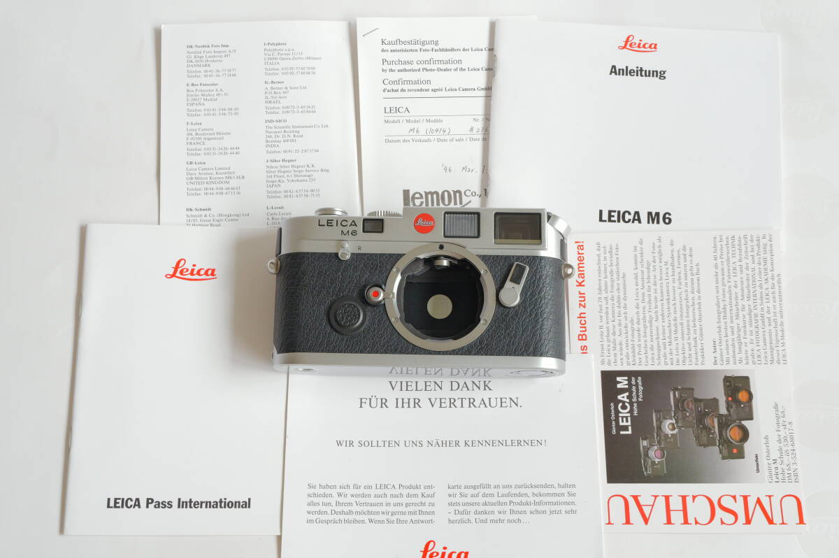 Leica M6 シルバー ライカ M6 silver
