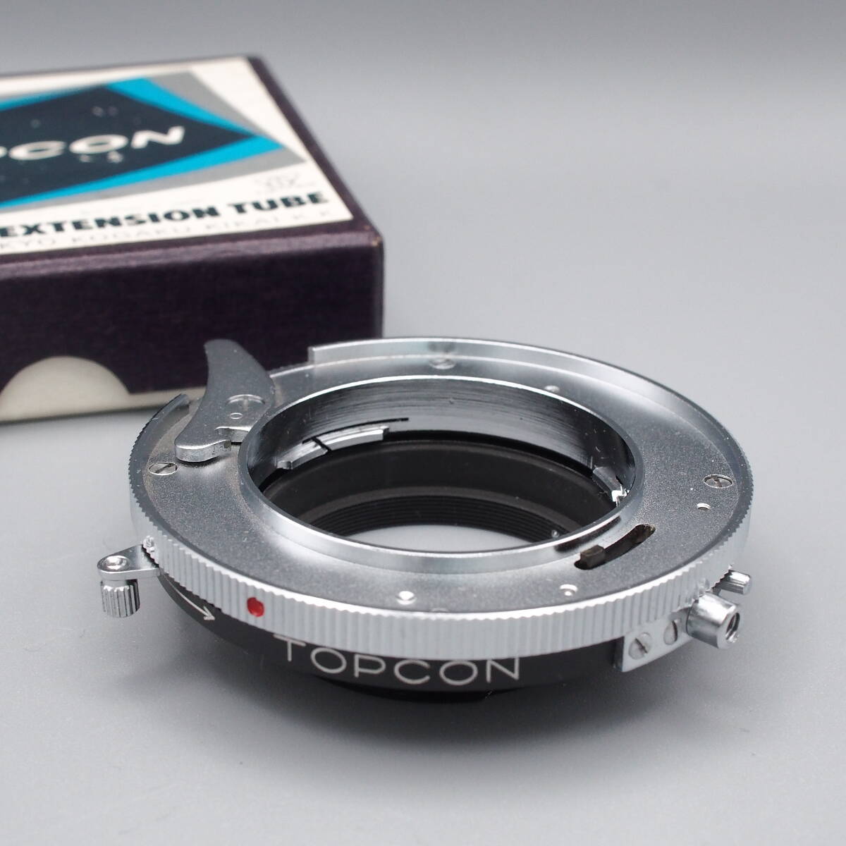 【未使用】TOPCON AUTOMATIC EXTENSION TUBE トプコン/エキザクタマウント 絞り込み機能付き 中間リング 元箱付