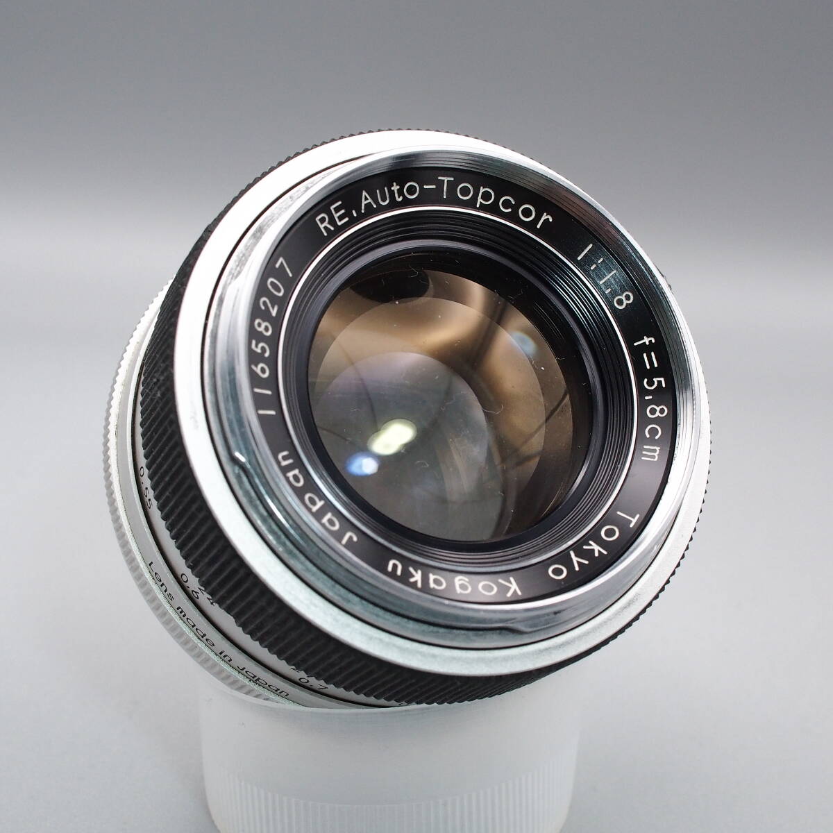 RE. Auto-Topcor 1:1.8 f=5.8 TOPCON トプコン　トプコール　58mm F=1.8