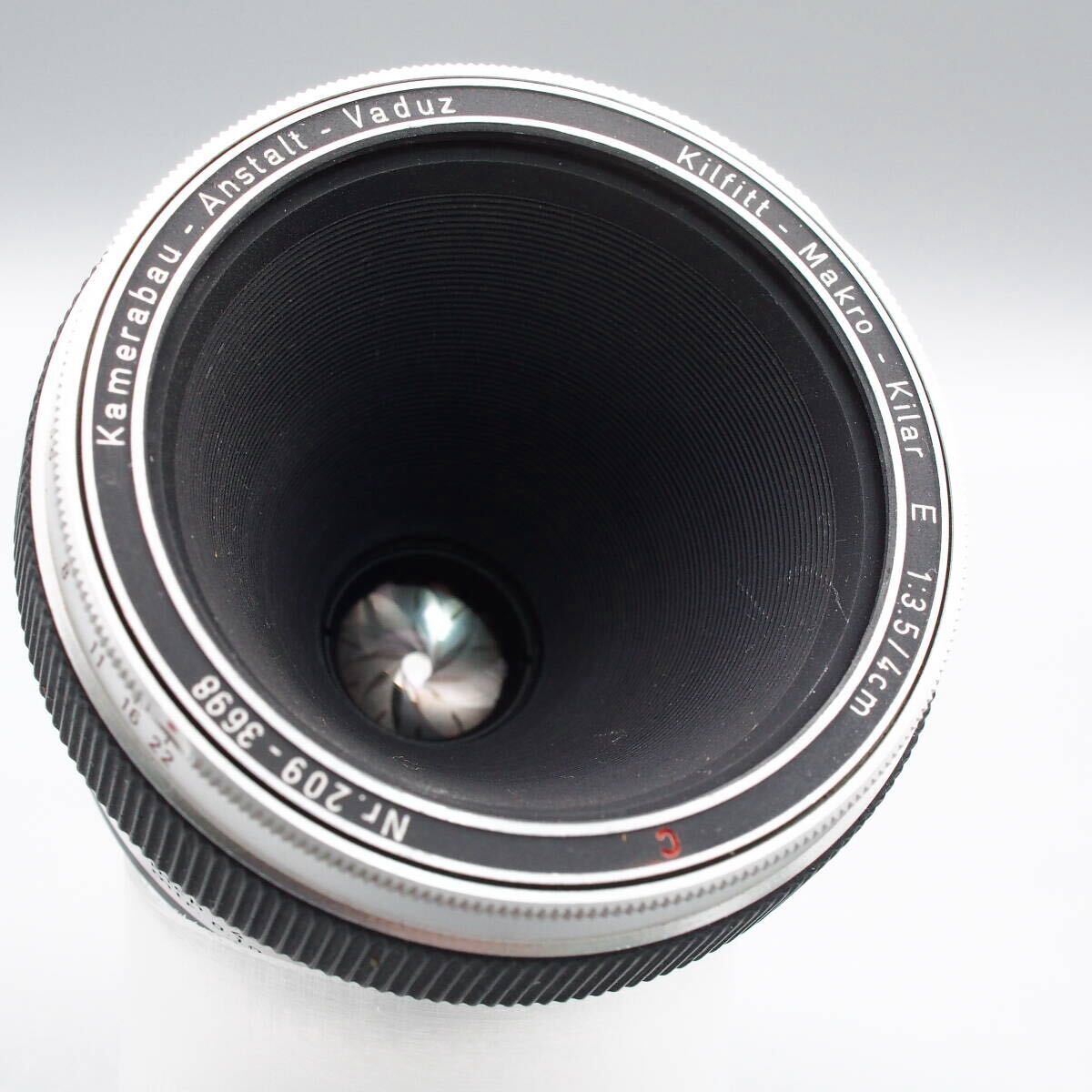 【美品】 キルフィット マクロキラー kilfitt Makro-kilar E 3.5/4cm　C Kamerabau-Anstalt-Vaduz エキザクタマウント