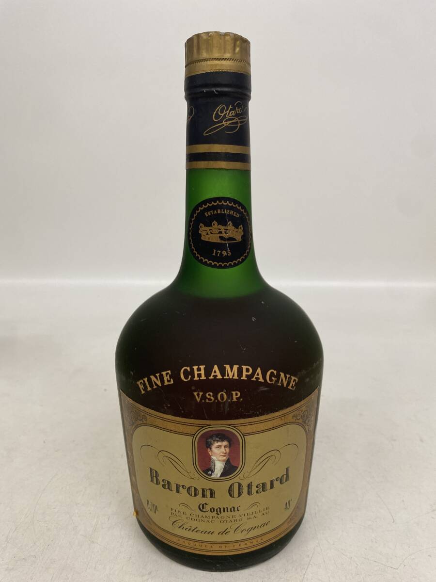J103/BARON OTARD バロン オタール VSOP ファイン シャンパーニュ コニャック 40％ 700ml 未開栓