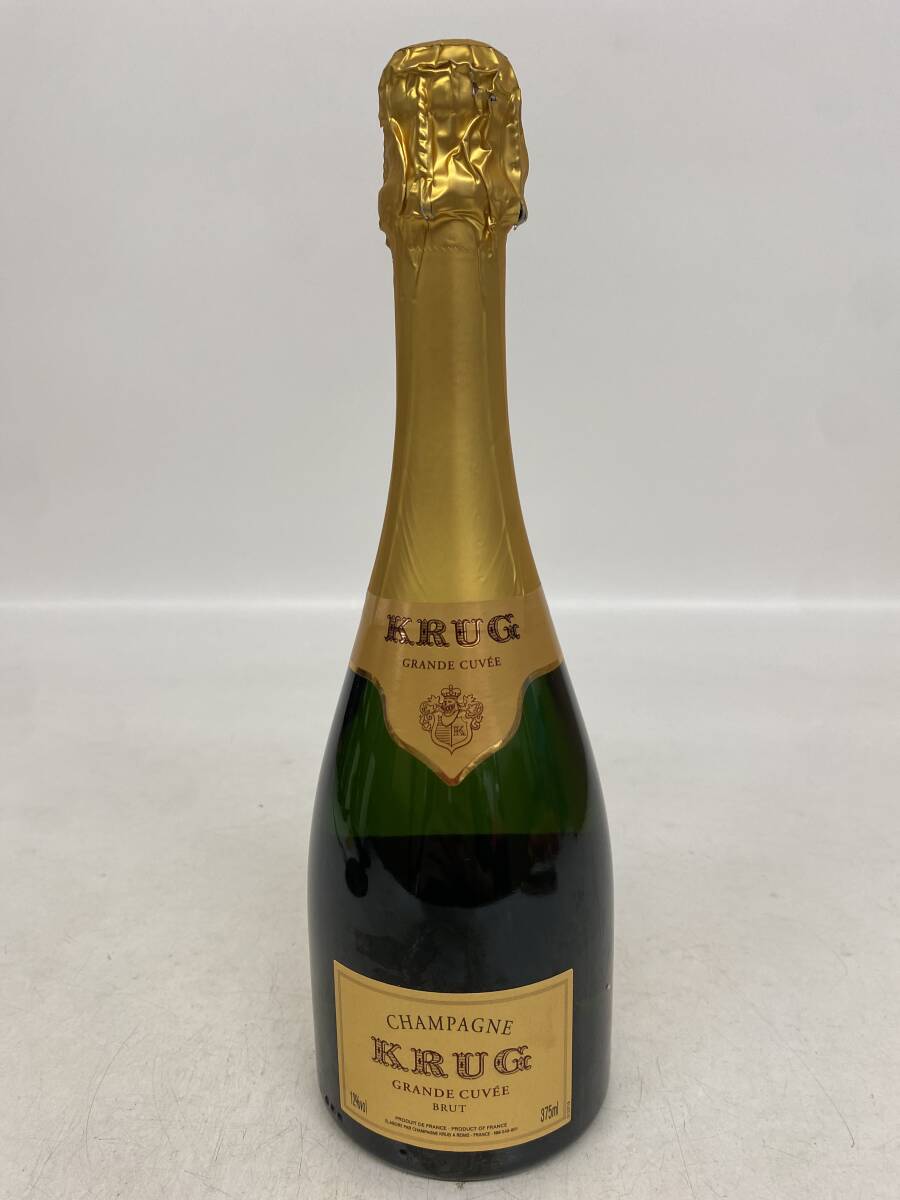 J106/KRUG GRANDE CUVEE クリュッグ グラン キュヴェ BRUT ハーフボトル シャンパン 375ml 12% 未開栓