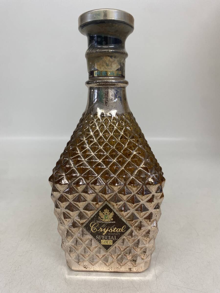 R70/モンデ酒造 MONDE CRYSTAL SPECIAL GOLD モンデ クリスタル スペシャル ゴールド ウイスキー1級 純金箔入 720ml 40% 未開栓