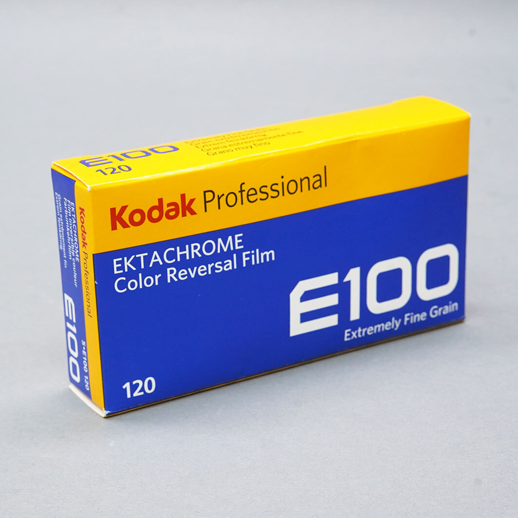 【79】Kodaak EKTACHOROME E100 120フィルム 5本パック 期限切れ 