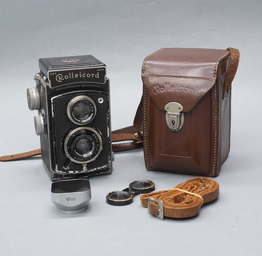 【59】Rolleicord Model ⅡCarl　Zeiss　Triotet f3.5/75mm付