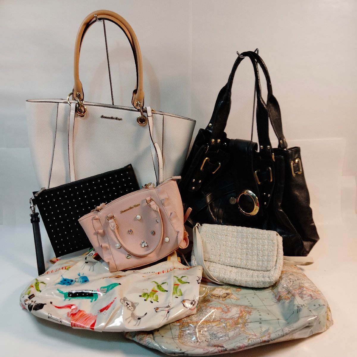 5点以上落札で送料無料！ 【バッグ】Samantha Vega / BVLGARI 等 レディースバッグ 7点 5850723