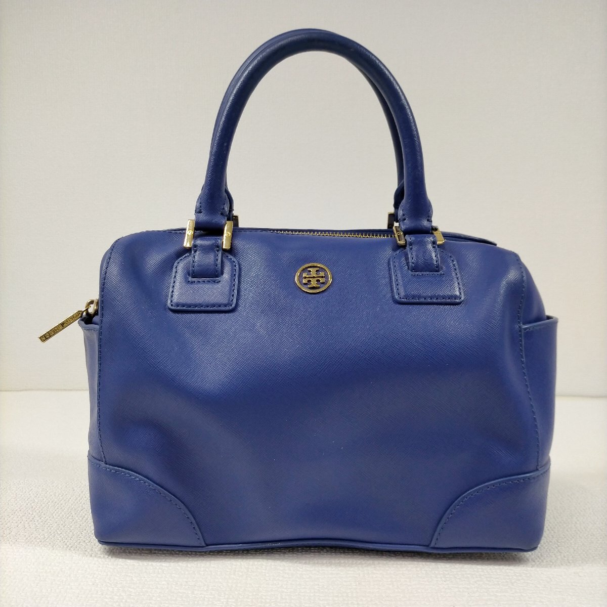 5点以上落札で送料無料！ TORY BURCH トリーバーチ 2wayハンドバッグ ブルー 2723093