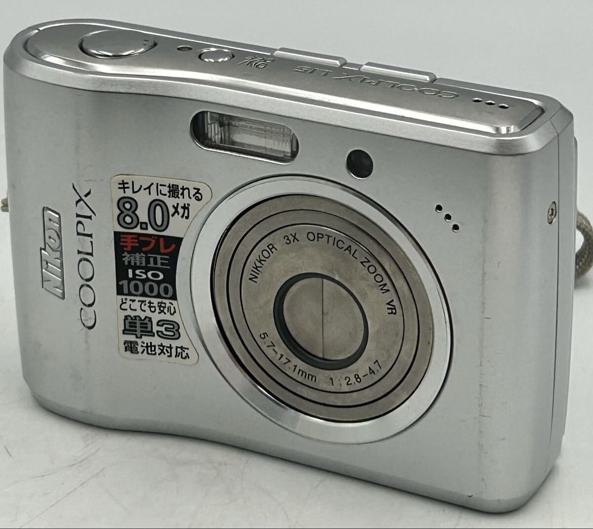 【2808】 Nikon ニコン COOLPIX L15 コンパクトデジタルカメラ 動作未確認　（o.t6.5）