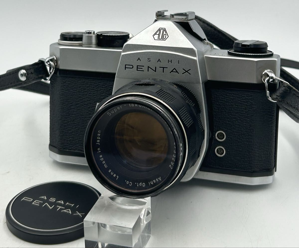 【2857】 ASAHI PENTAX SL super takumar 1：1.8/55 フィルムカメラ 動作未確認　（m6.12）