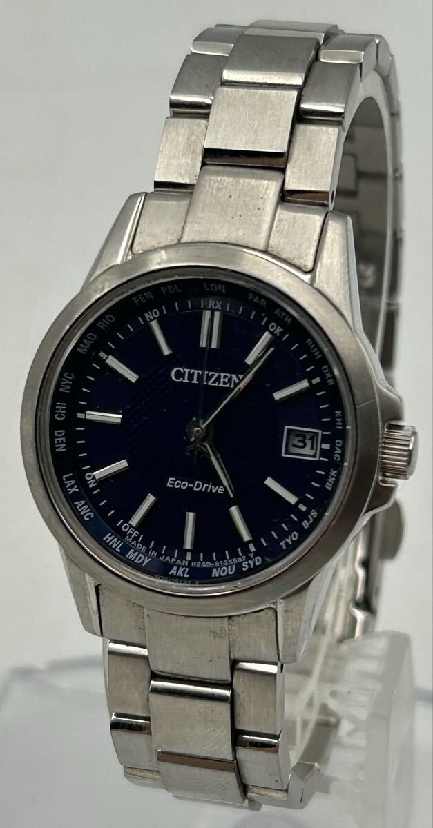【2867】 CITIZEN シチズン Eco-Drive エコドライブ　H240-S104823 腕時計 動作未確認　（m.y6.9）