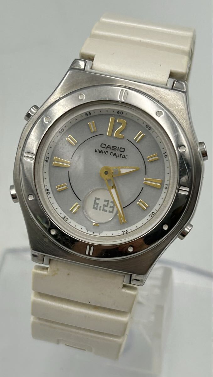 【2871】稼働品　 CASIO カシオ ウェーブセプター　LWA-M142 電波ソーラー　腕時計　（m6.12）