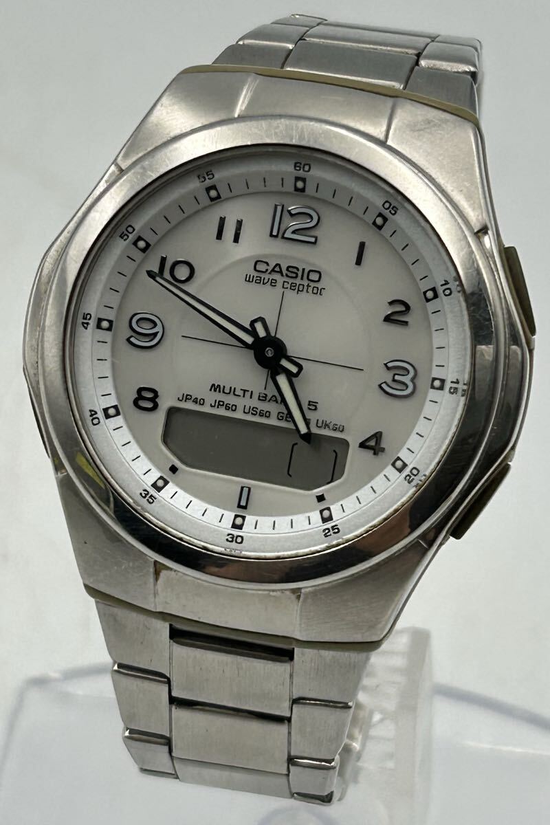 【2874】CASIO カシオ ウェーブセプター WVA-M480 腕時計　動作未確認　（m.a6.11）