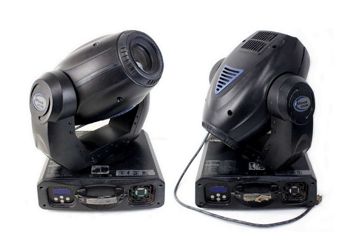 iSolution iMove IM-250S ムービングライト 同型2点セット ケース付き ②③