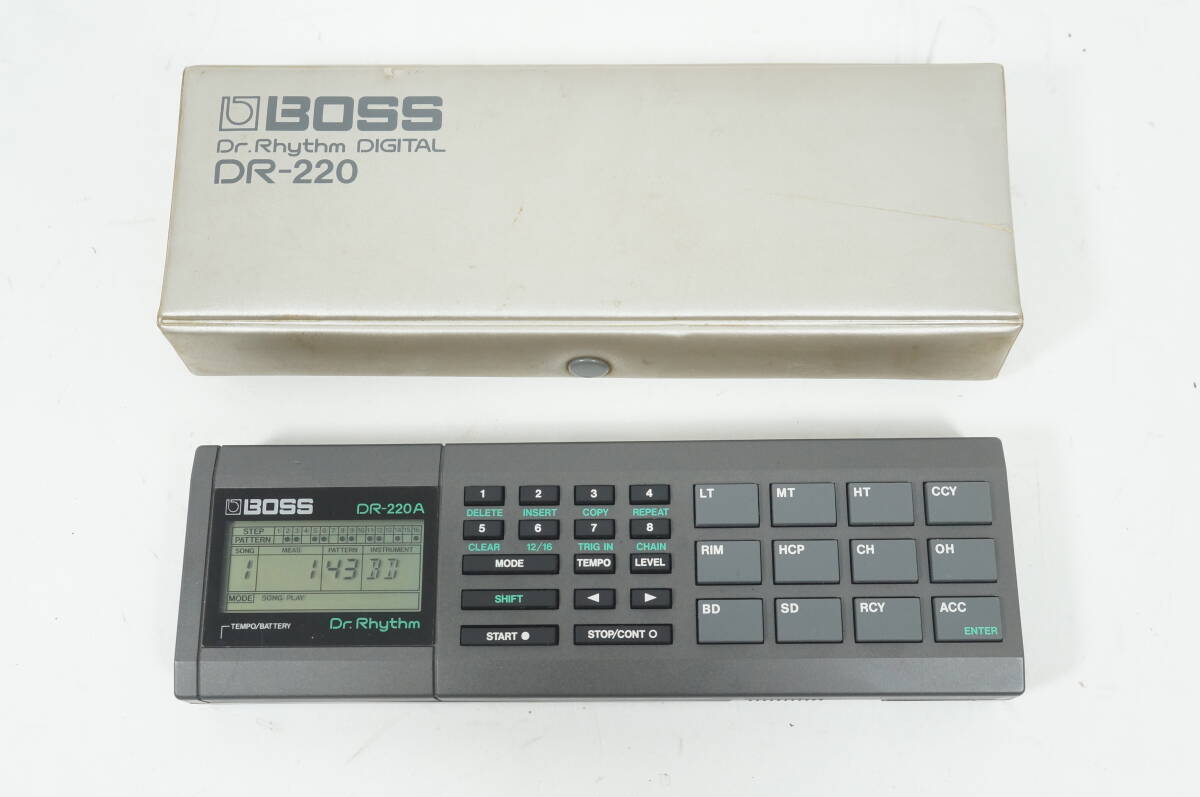 BOSS DR-220A Dr. Rhythm ドラム音源 シーケンサー