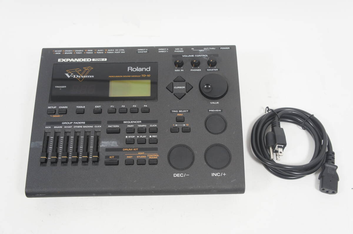 Roland TD-10 V-Drums ドラム音源 電子ドラム 音源モジュール ローランド