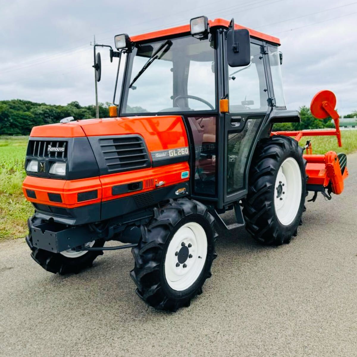 ★★ クボタ トラクター GL 260 ★26馬力★倍速★パワステ★時間748h★4WD★自動水平★ポンパ★エヤコンキャビン★ラジオ★ワンタッチ★★