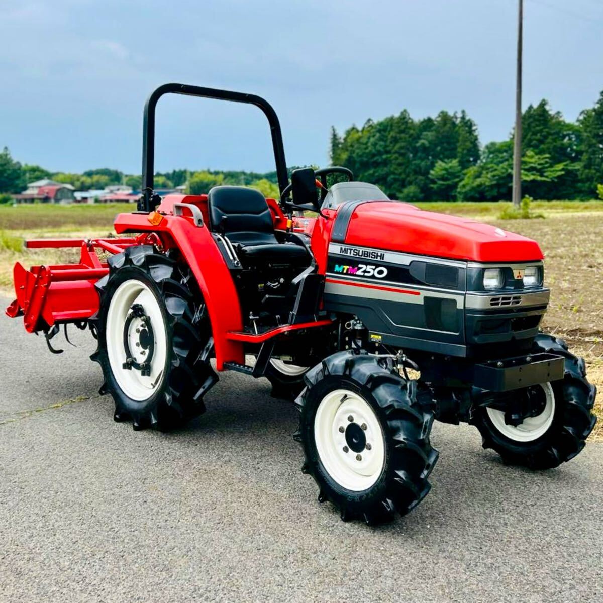 ★★美品★三菱 トラクター MTZ 250 ★25馬力★469時間★2WD/4WD★PTO逆転★パワステ★自動水平★★ 倍速 ★バックアップ★★