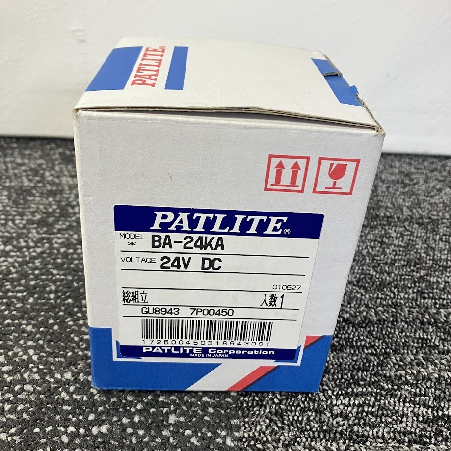 C-1【未使用】PATLITE パトライト 盤用電子音報知器 シグナルホン BA-24KA　IK0613-15