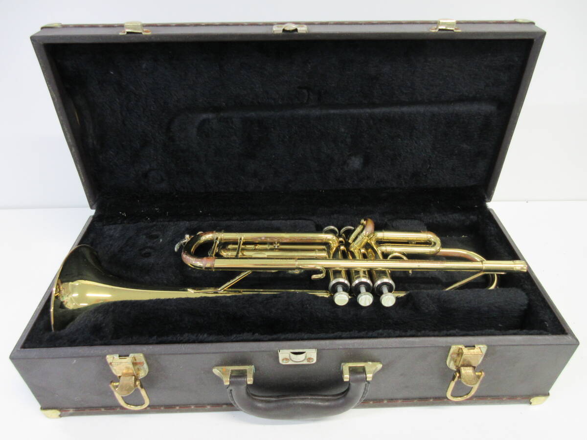 中古 楽器 トランペット Maxtone BY French Engineer マックストーン 吹奏楽 管楽器 金管楽器 ※動作未確認 ／L