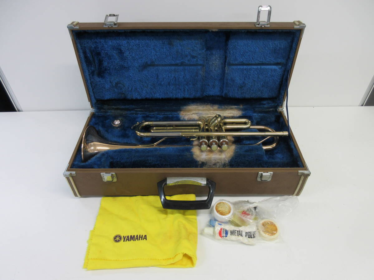 中古 楽器 トランペット YAMAHA YTR-332 ヤマハ 吹奏楽 管楽器 金管楽器 ※動作未確認 ／M