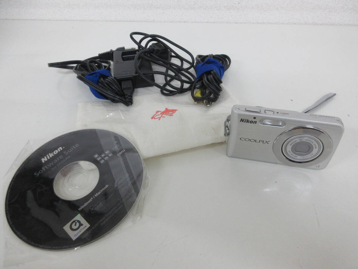中古 カメラ Nikon COOLPIX S210 ニコン クールピクス ※通電のみ確認済 ／D