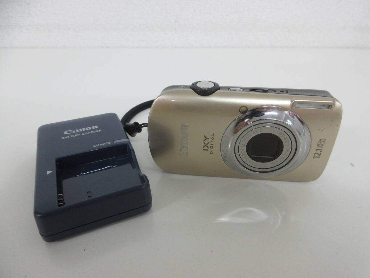 中古 カメラ Canon IXY DIGITAL 510 IS PC1356 キヤノン イクシーデジタル イクシー デジタル ※通電のみ確認済 ／E