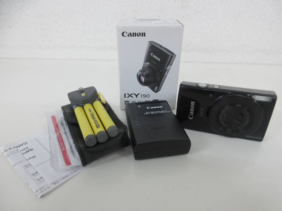 中古 カメラ Canon IXY 190 PC2266 キヤノン イクシー ※通電のみ確認済 ／H