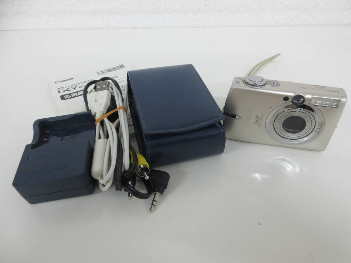 中古 カメラ Canon IXY DIGITAL 700 PC1169 キヤノン イクシーデジタル イクシー デジタル ※通電のみ確認済 ／K
