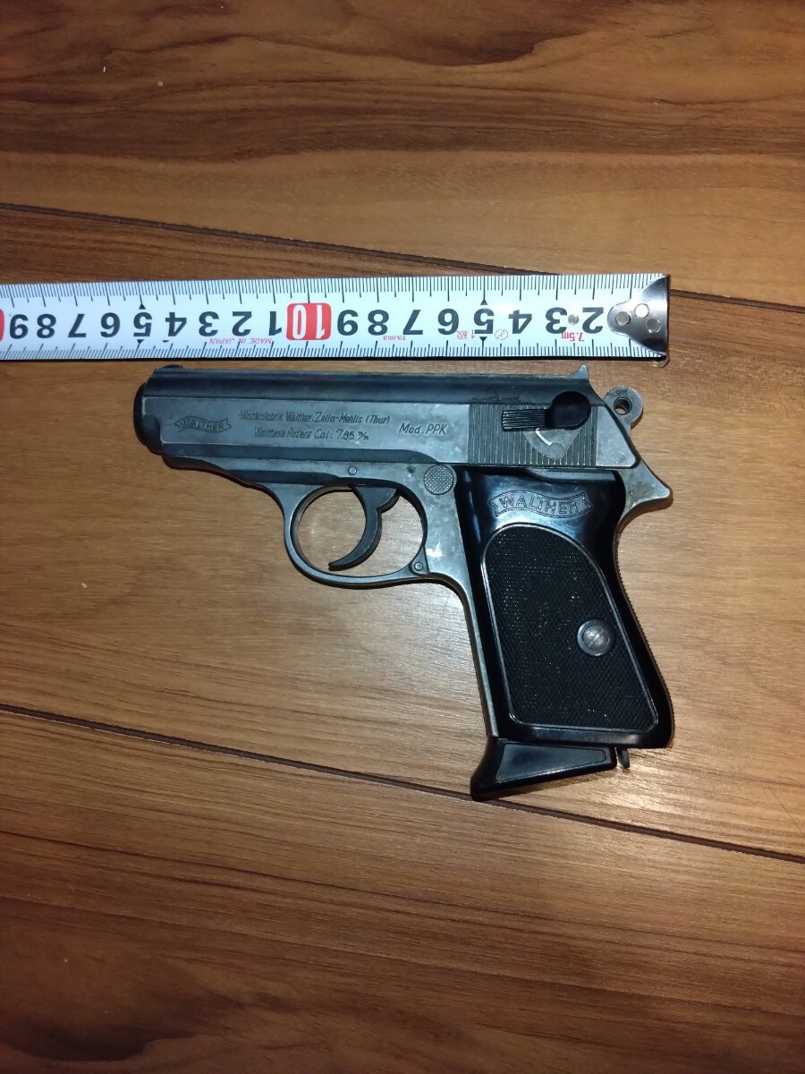 希少　ワルサー　WALTHER PPK 　固定スライドガスガン