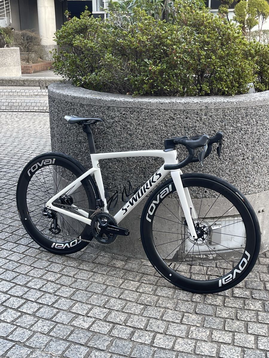 SPECIALIZED TARMAC SL7 Pro 2021 サイズ52 ROVAL RAPIDE CLX Di2 Full Dura-Ace Powerクランク付き6.9kg 美品 送料無料 