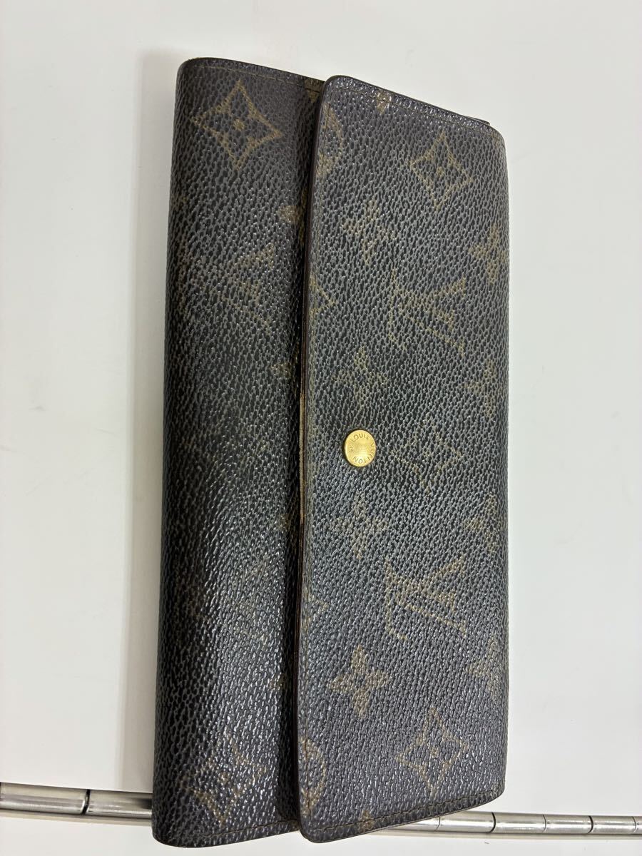 1円スタート　LOUIS VUITTON ルイヴィトン モノグラム ポルトフォイユ サラ 長財布