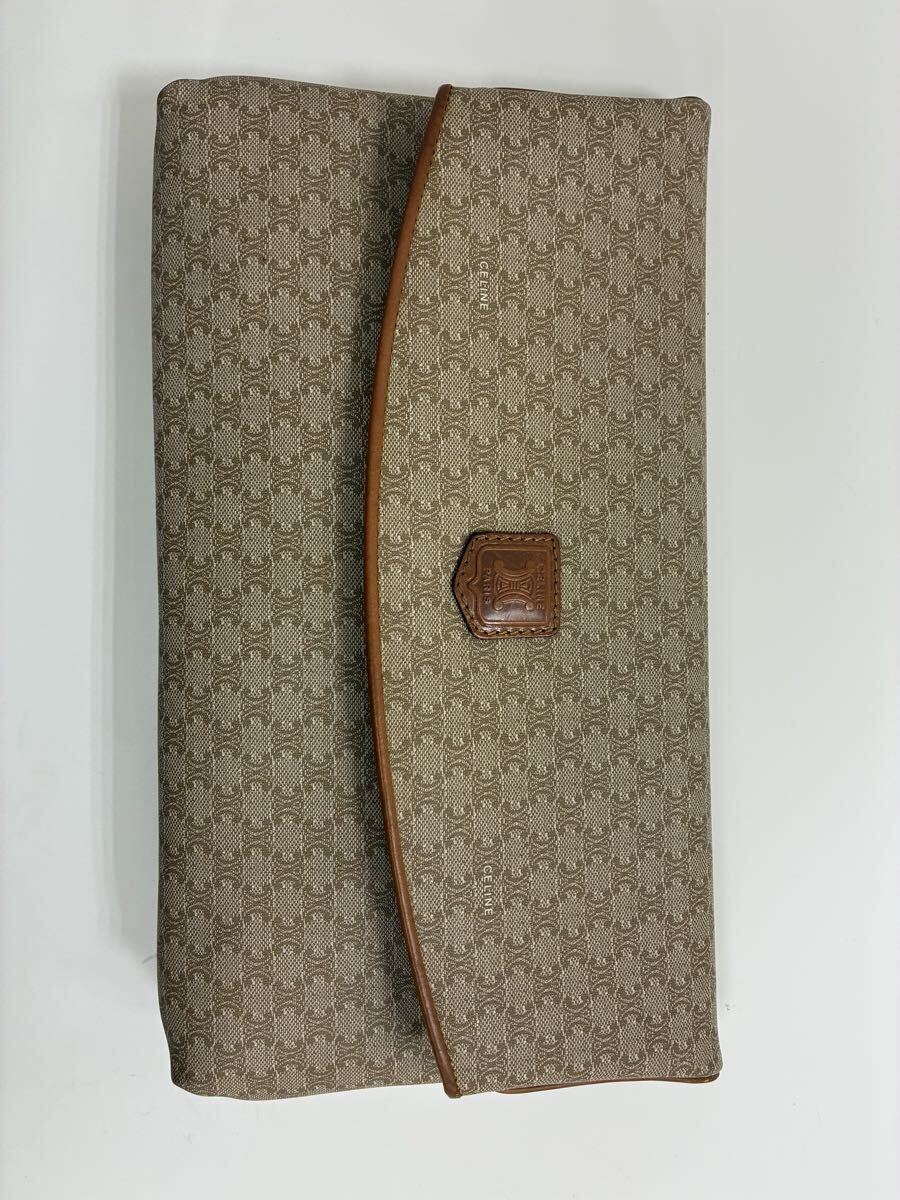 1円スタート　 CELINE セリーヌ クラッチバッグ セカンドバッグ マカダム柄 ヴィンテージ