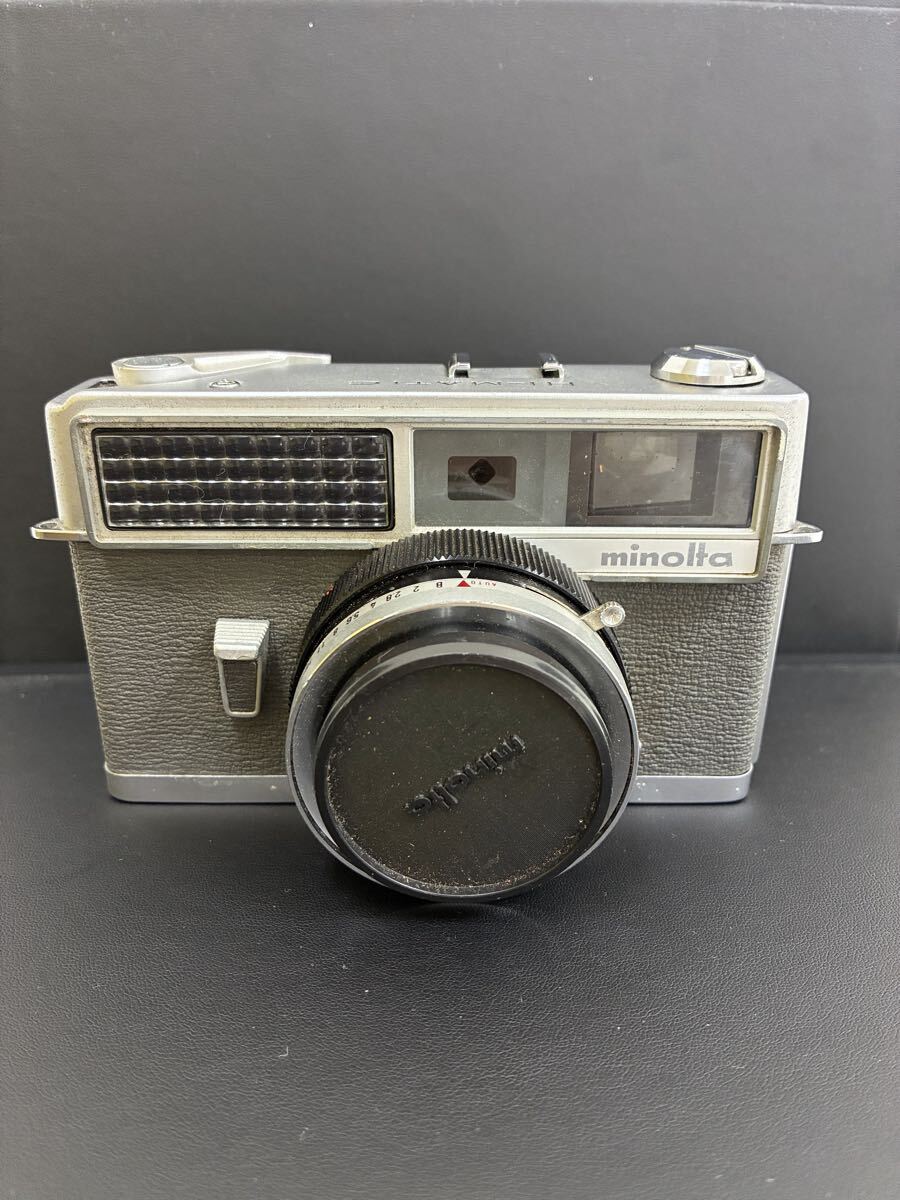 1円〜　 ミノルタ MINOLTA HI-MATIC ハイマチック　 フィルムカメラ レンズ内汚れあり　中古品　citizen UNIーE レンズ