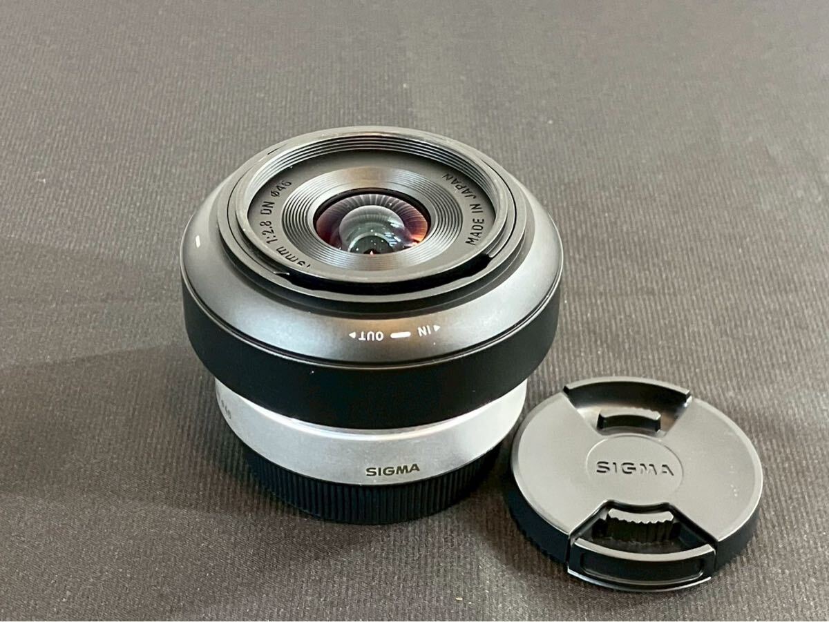 世本2205 SIGMA シグマ 19㎜ 1:2.8 DN F2.8 DN ソニー用 交換レンズ