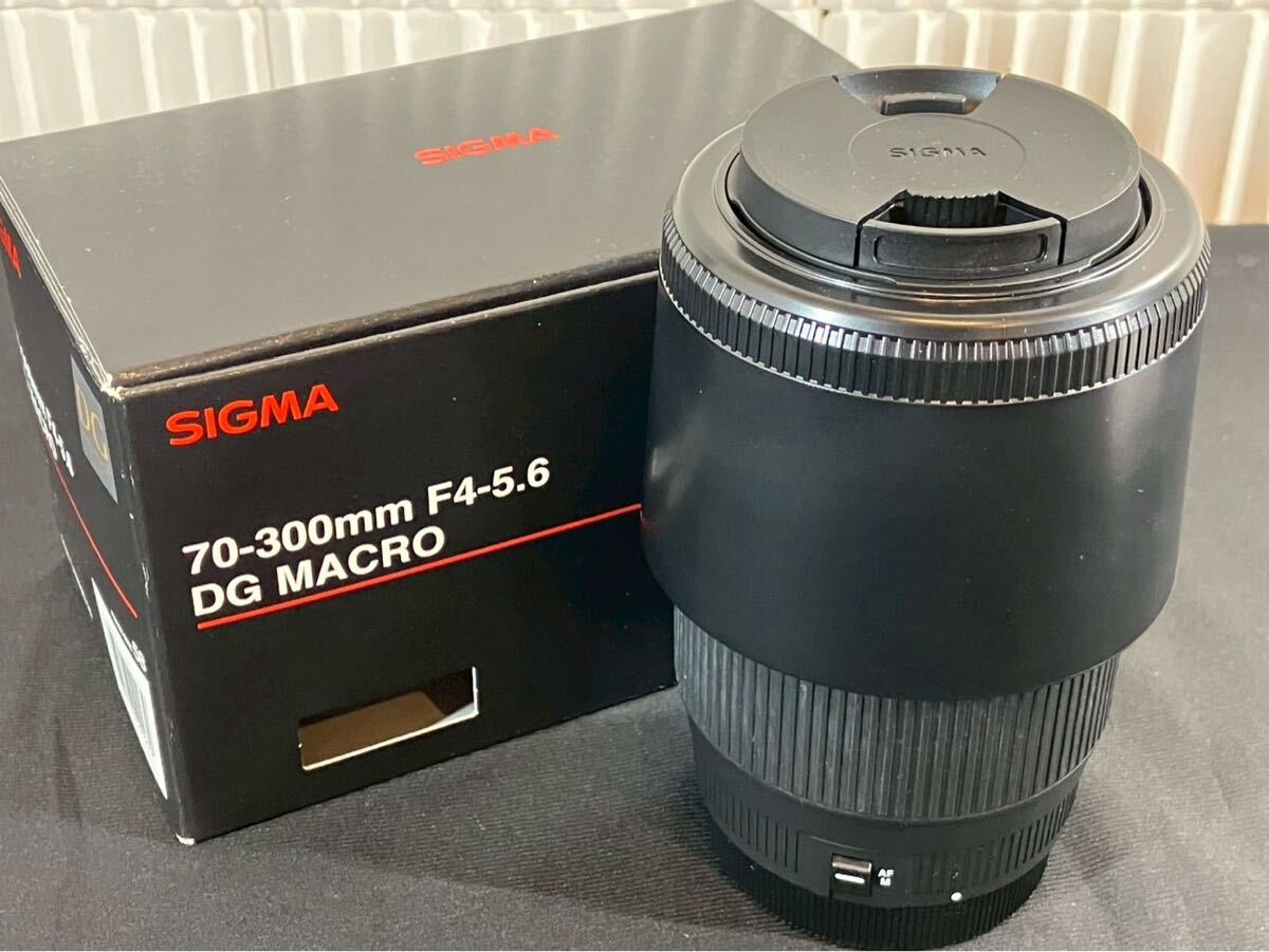 世本2208 シグマ 70-300㎜ F4-5.6 DG MACRO NIKON オートフォーカス カメラレンズ 望遠