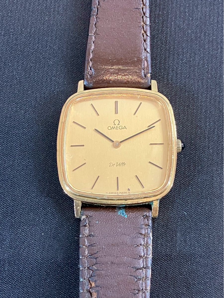 世本2201 OMEGA オメガ 腕時計 デビル 手巻き 稼働品 ケース直径約30㎜