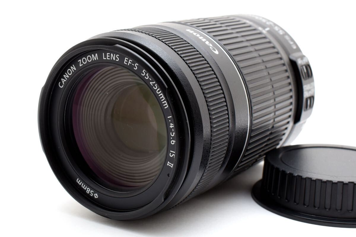 Canon EF-S55-250mm F4-5.6 IS II 望遠ズームレンズ