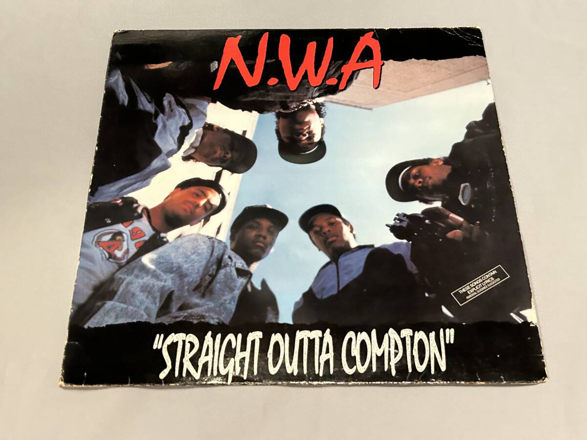 【希少USオリジナル】N.W.A「Straight Outta Compton」米盤 レコード SL 57102 中古