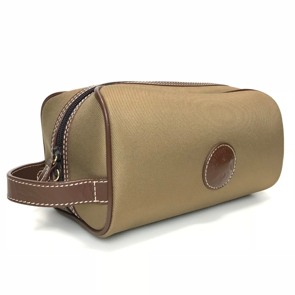 美品☆ハンティングワールド HUNTING WORLD☆セカンドバッグ クラッチ 7039-304 SAFARI TODAY サファリ トゥデイ/定価:31,900円/メンズ